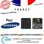 Original Vitre Arrière Supérieur Noir Pour Samsung Galaxy Z Flip 4 (F721B)