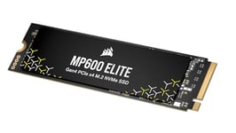 Corsair MP600 ELITE 2TB M.2 PCIe Gen4 x4 NVMe SSD – M.2 2280 – Up to 7,000MB/sec Sequential Read – High-Density 3D TLC NAND – Black