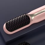 Hair Straightener Brush Negative Ion Antistatic Hair Straightening Iron Brush