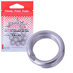 Molix – Hyper Split Ring, Couleur 10 Pcs, Taille 20 kg – 10 Pcs