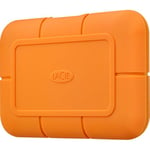 LaCie Rugged USB-C Ekstern SSD Harddisk  - 500 GB 