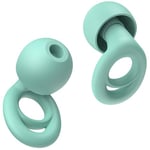 Link Dream Bouchon d'Oreille pour Dormir du Anti Bruit - Protections Auditives Super Douces et Réutilisables, Bouchons Doreilles pour le Sommeil, Concerts et la Sensibilité, SNR 28dB (Vert)