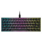 Corsair Tastiera Ordinateur K65 Mini 60% MX ROUGE RGB Ch-9194010-It K65 Tastier