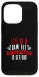 iPhone 13 Pro Life is a Game but Badminton is Serious Case