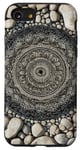 Coque pour iPhone SE (2020) / 7 / 8 Zen Garden Tranquility Détaillé Mandala Bohème