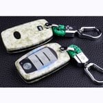 For Kia Sportage Ceed Sorento Cerato Forte 2017 2018 2019, Carbon fiber ABS Marble texture Car Key Fob Shell Cover Case