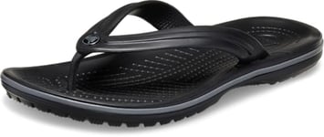 Crocs Homme Crocband Flip, Black Slate Grey, 45/46 EU