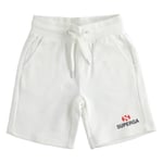 Superga Childrens Unisex Childrens/Kids Casual Shorts (White) Cotton - Size 6Y