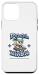 Coque pour iPhone 12 mini Pool Ninja Joueur De Billard Jouant Au Billard Ninja