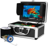 Camera Sous Marine Peche, Moniteur 7 Pouces Appareil Photo Fish Finder 1000tvl Caméra Étanche Câble 15m Pour Pêche Sur Glace, En Lac Et En Bateau[Sma075645]