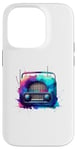 Coque pour iPhone 14 Pro Radio Vintage Radios Antiques