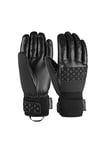 Reusch Re:Knit Elisabeth R-TEX Gants de Ski Extra Chauds, imperméables et Respirants, Noirs, 7,5