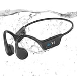 Guudsoud Swimming Headphones,Bone Conduction Headphones Bluetooth 5.3,IP68 Open