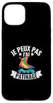 Coque pour iPhone 15 Plus Je Peux Pas J'ai Patinage Artistique Patin A Glace Humour