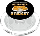 Mozzarella Cheese Delight For Cheese Stick Lover PopSockets PopGrip for MagSafe