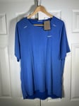 Nike Dri-Fit Rise 365 Running T-Shirt Blue XL CJ5420-481 Brand New With Tags