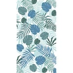 Venilia Tapis antidérapant Design Feuilles Exotiques, Tapis en Mousse Souple en PVC, Tapis de Cuisine, Tapis de Sol, Tapis de Cuisine, Tapis de Sol, 65 x 120 cm