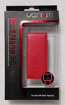 Venom Red Flip Case Cover for Apple iPod Nano 5G + Screen Protector