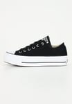 CONVERSE Baskets Femme Noir Chuck Taylor All Star Platform Faible Haut Au