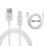 1.5m Original Micro Cable Compatible With Samsung Mains Charger Samsung Phones