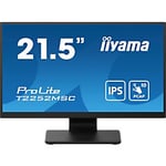 iiyama Touch 54.7 cm (21.5") IPS Monitor T2252MSC-B2 Black