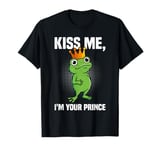 Carnival Frog KISS ME I'M YOUR PRINCE Funny Carnival T-Shirt