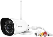 G4P Camera IP FHD 2MegaPixel LAN 20m IP66 IR magic zoom Argente 120 x 70 x 70 blanc FC-88-065