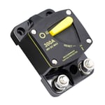 Disjoncteur Fusible RéInitialiser 12-48 V DC Amplificateur Audio de Voiture Disjoncteur éTanche, 300 A - Noir et jaune – 300 A