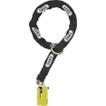 Kättinglås Abus 8077 2.0 Detecto m/alarm X-PLUS Black/Yellow