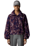 The North Face Mountain Athletics Printed Wind Track Jacket, Midnight Mauve