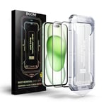 LIVSTIDSGARANTI - BOOM iPhone 16 Härdat Glas Skärmskydd - 2 Pack