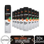 Lynx XXL Anti-Perspirant 72-Hour Sweat Protection Deodorant Spray 250ml, 30 Pack