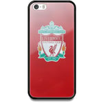 Apple Iphone 5 / 5s Se Svart Mobilskal Med Glas Liverpool