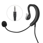 Earhook Type 3.5Mm Mobile Phone Headset Tablet Mic Earphone Mic 100-5600Hz GDS