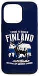 iPhone 13 Pro Finland's Beauty Adventure Nature Outfit Moose Scandinavian Case