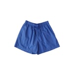 Tekla - Poplin Pyjamas Shorts - Royal Blue - S - Pyjamaser - Blå