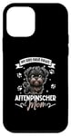 Coque pour iPhone 12 mini Maman singe pinscher