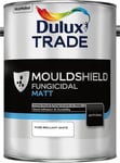 Dulux Trade Mouldshield Fungicidal Matt - Pure Brilliant White - 5 Litre