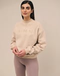 Aim’n Beige College Sweatshirt - XS