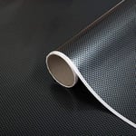 d-c-fix papier adhésif pour meuble métallique Carbone Argent - film autocollant décoratif rouleau vinyle - pour cuisine, porte - décoration revêtement peint stickers collant - 45 cm x 1,5 m