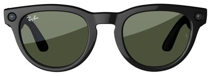 Ray-Ban Meta Headliner LBF, Shiny Black, Plano G15 Green Black