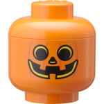 Room Copenhagen-LEGO® Opbevaringskasse Hoved Lille, Pumpkin