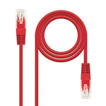 Monkey Ladder Câble réseau Ethernet croisé RJ45 Cat.5e UTP AWG24, rouge, 5 m