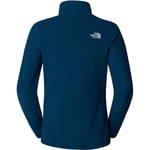 The North Face Womens 100 Glacier Full Zip  - Blå    - XL