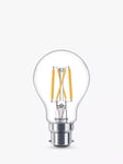 Philips 40W A60 BC LED Dimmable Classic Bulb, Clear