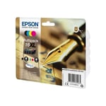 Epson 16XL Multipack Pack de 4 XL noir, jaune, cyan, magenta originale blister cartouche d'encre pour WorkForce WF-2010, 2510,?