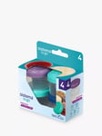 Sistema To-Go Dressing & Dips Mini Pots, Set of 4, 35ml, Multi