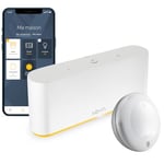 Somfy- Pack Tahoma Switch + Capteur de Soleil extérieur sans Fil Sunis Wirefree IO | Garder la fraîcheur dans Votre logement avec des scénarios