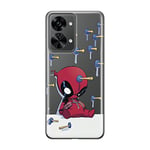 ERT GROUP mobile phone case for Oneplus NORD 2T 5G original and officially Licensed Marvel pattern Deadpool 005 optimally adapted to the shape of the mobile phone, partially transparent