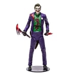 McFarlane Toys, 7-inch The Joker (Bloody) Mortal Kombat 11 Figure with 22 Moving Parts, Collectible Mortal Kombat Figure with collectors stand base – Ages 14+